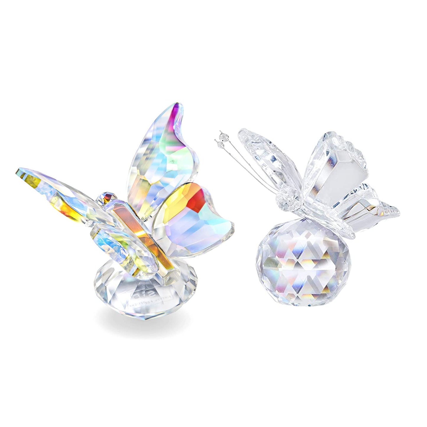 H&D HYALINE & DORA Sun Catcher Crystal Butterfly Animal Figurine Paperweight Home Table Decor