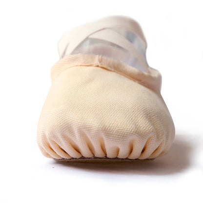 Classic Canvas Ballet Dance Shoes Ballet Slippers for Girls Kids Women (Pink, 39EU)(Size: 6 UK)