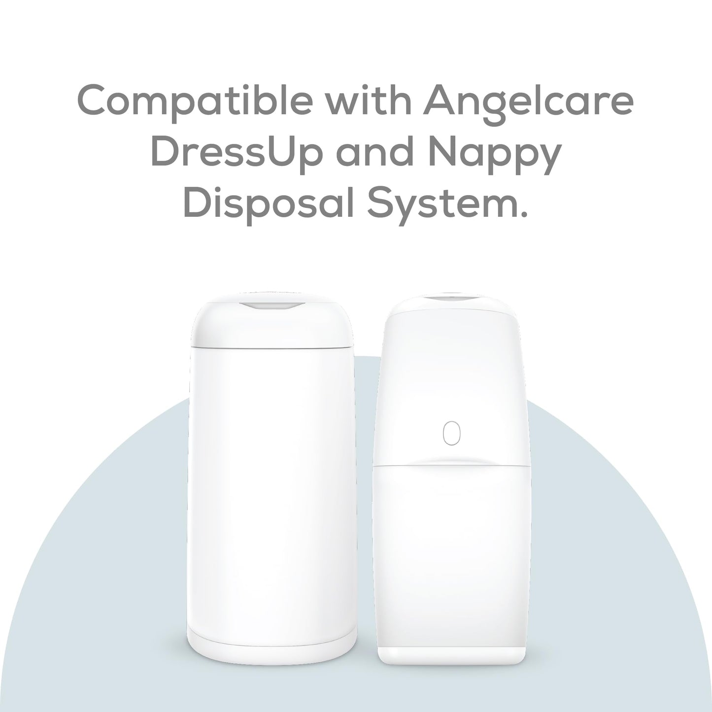 Angelcare Round Refill, 6 Pack, for Original Nappy Disposal System (not new classic xl)