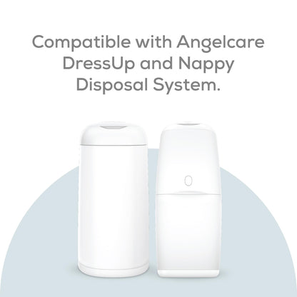 Angelcare Round Refill, 6 Pack, for Original Nappy Disposal System (not new classic xl)