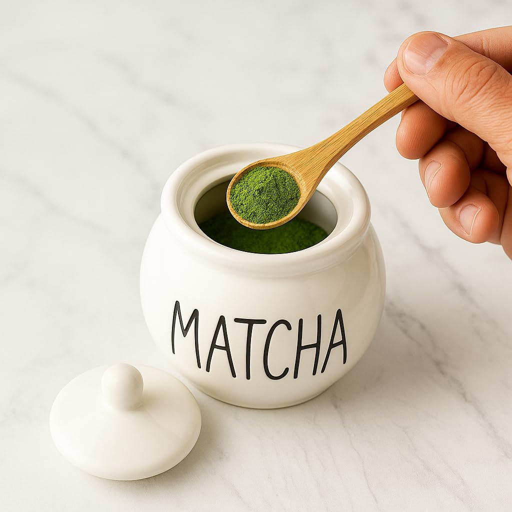 JapanBargain, 20pcs Matcha Scoops Mini Bamboo Spoons for Spices Tea Salt Sugar Condiment, 4 inch