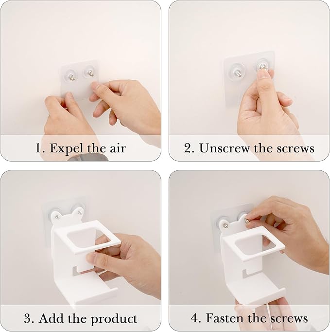 Electric Toothbrush Holder Wall Mounted, Electric Toothbrush Cord Organizer