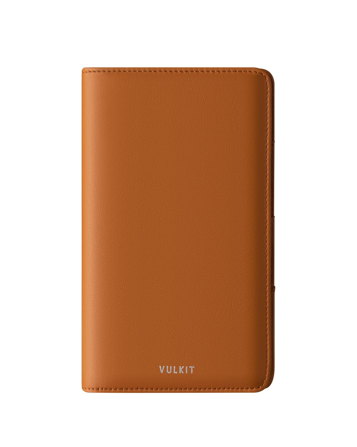 VULKIT Passport Holder Travel Wallet, Genuine Leather Passport Holder Cover RFID Blocking Travel Document Organiser for Women Men