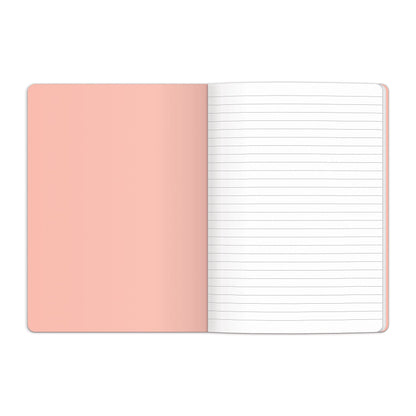 Joy Laforme Spring Street – Writer's Notebook Set with Floral and Street Artwork Includes Two 80 Page Lined Notebooks