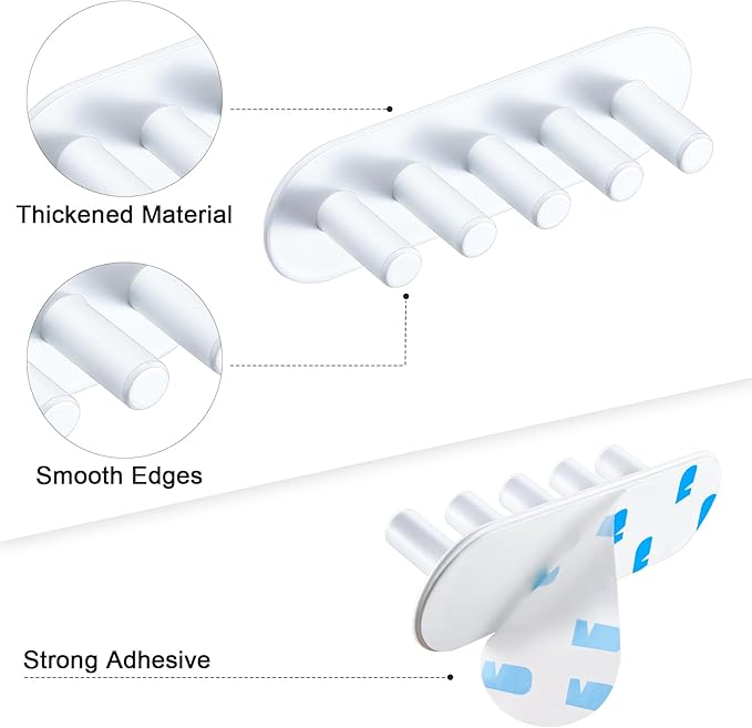 Electric Toothbrush Head Holder, Toothbrush Holders Wall Mounted, Adhesive