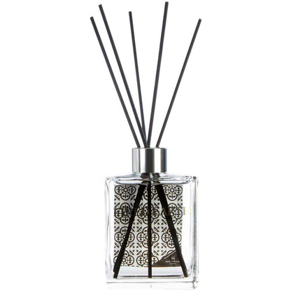 Wax Lyrical Fired Earth Small Ceramic Candle, Black Tea and Jasmine, Up to 17 hour burn time