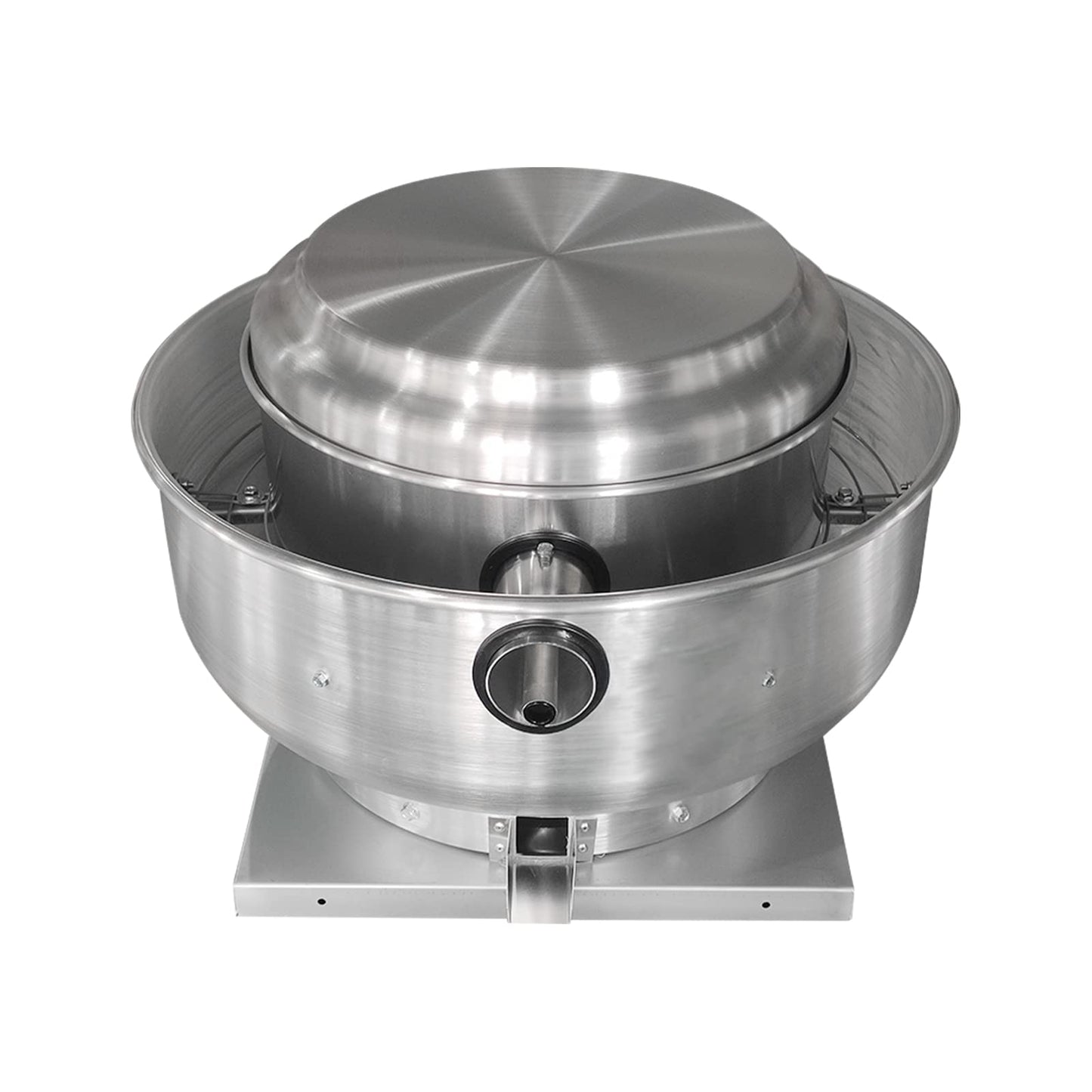 FICBXRA Restaurant Canopy Hood Grease Rated Exhaust Fan- Food Truck High-Speed Direct Drive Centrifugal Upblast Exhaust Fan 0.5HP 110 Volt Single Phase Motor 1900-2600 CFM