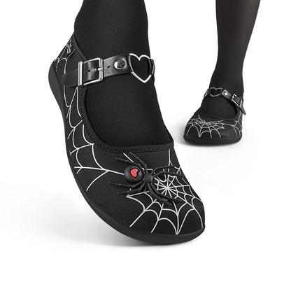 Hot Chocolate Design Chocolaticas Widow Heart Women's Mary Jane Flat Multicoloured HCD 36