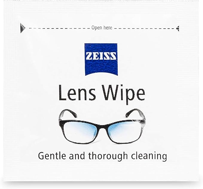 ZEISS Pre-Moistened Lens Cleaning Wipes