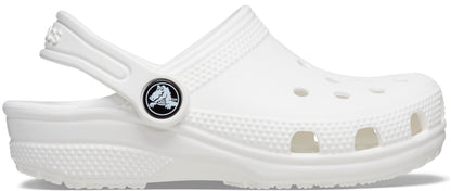 Crocs Unisex Kids Classic Clog K Clogs, White, 2 UK