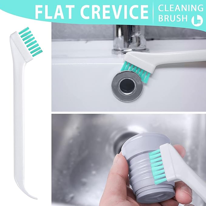 Small Cleaning Brushes Set, Tiny Detail Scrub Cleaner Tool Gadget Kitchen
