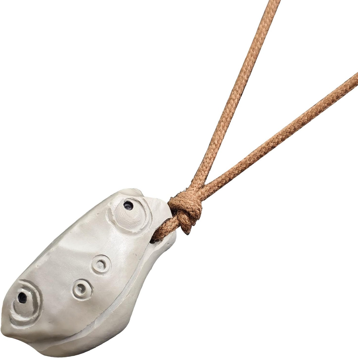 XIOFU Hand-Carved Stone Frog Ornament – Unique Gobi Desert Pebble Sculpture – Natural Home Decor, Gift, or Necklace Charm (Each Piece One-of-a-Kind)
