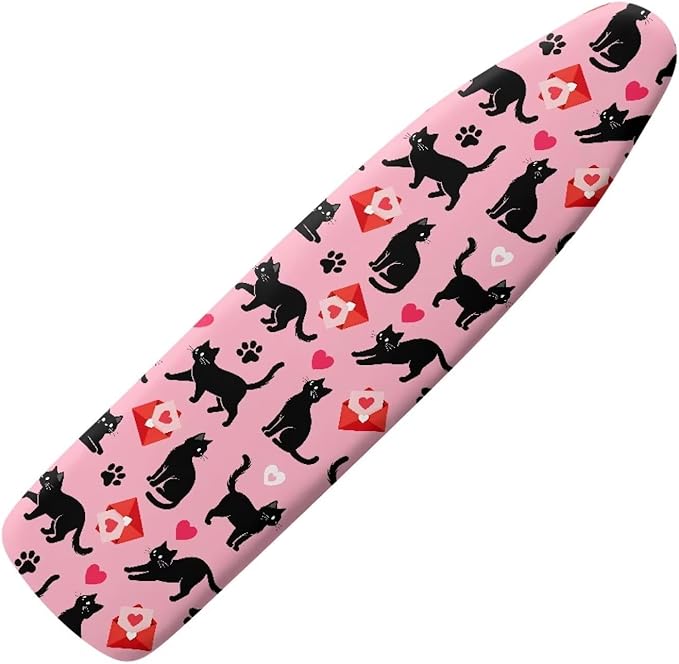 Cat Ironing Board Cover Scorch Resistant Padding Elastic Edge Heavy Duty Iron