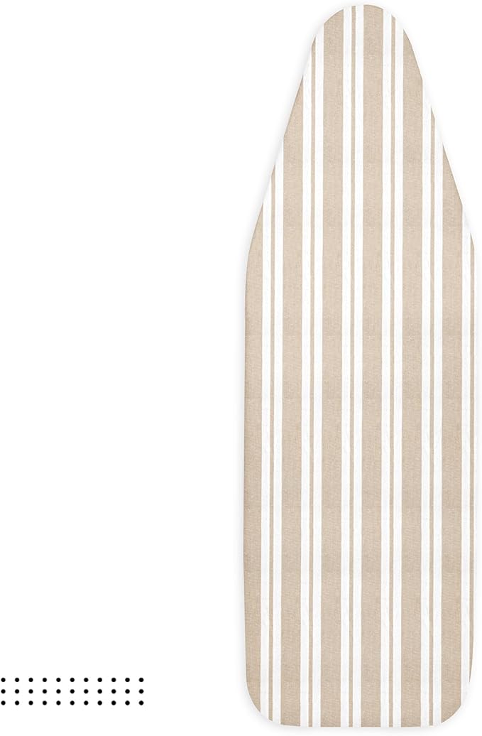 Encasa XO Ironing Board Cover and Pad 49"x18" - 4mm Felt Wide Iron Board Cover