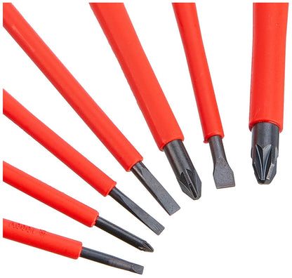 Bahco 9888S BE-9888s VDE Ergo Slot/Pozi Screwdriver Set (7 Pieces)