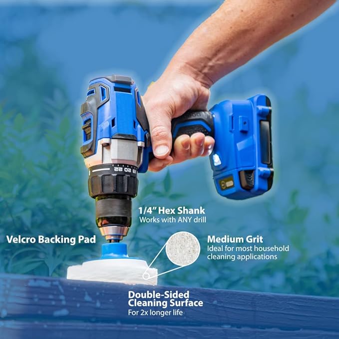 RotoScrub 7 Pack Drill Brush Set