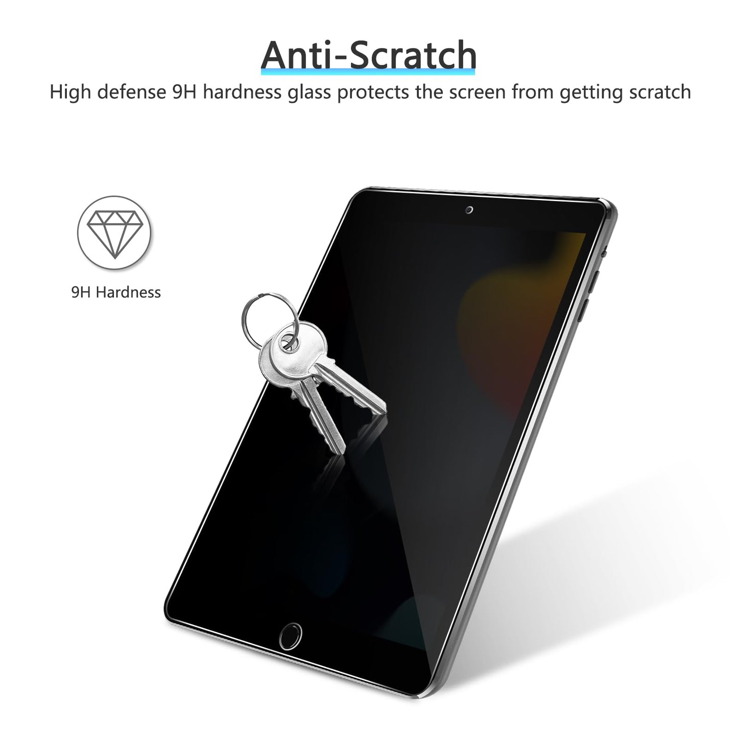 OMOTON Screen Protector for iPad Air 5th 4th Generation (Air 5/4, 10.9 Inch, 2022/2020) iPad Pro 11 Inch (2022/2021/2020/2019) Tablet - Tempered Glass, Case Friendly, Apple Pencil Compatible, 2 Pack