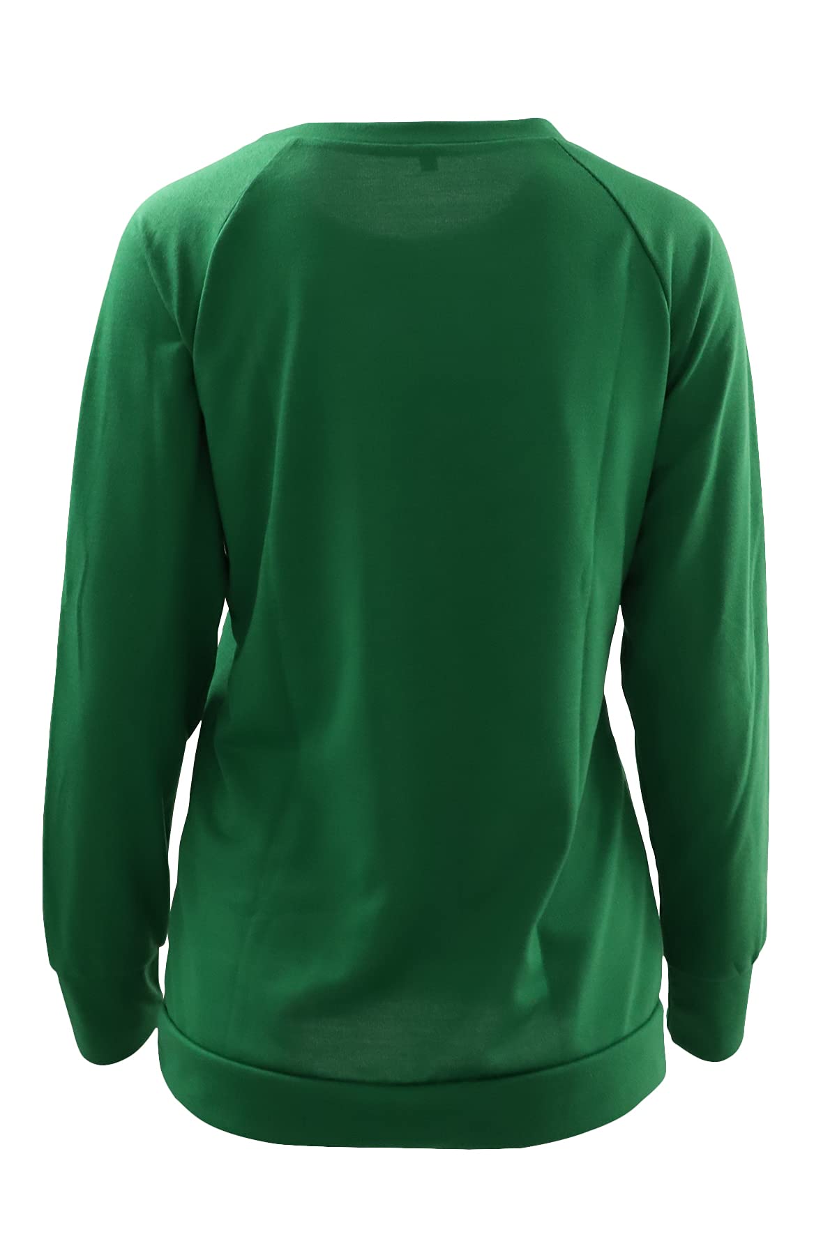 Sumtory Women Skeleton Print Sweatshirt Funny Halloween Pullover Tops Green M (STNHD210002GR-XL)