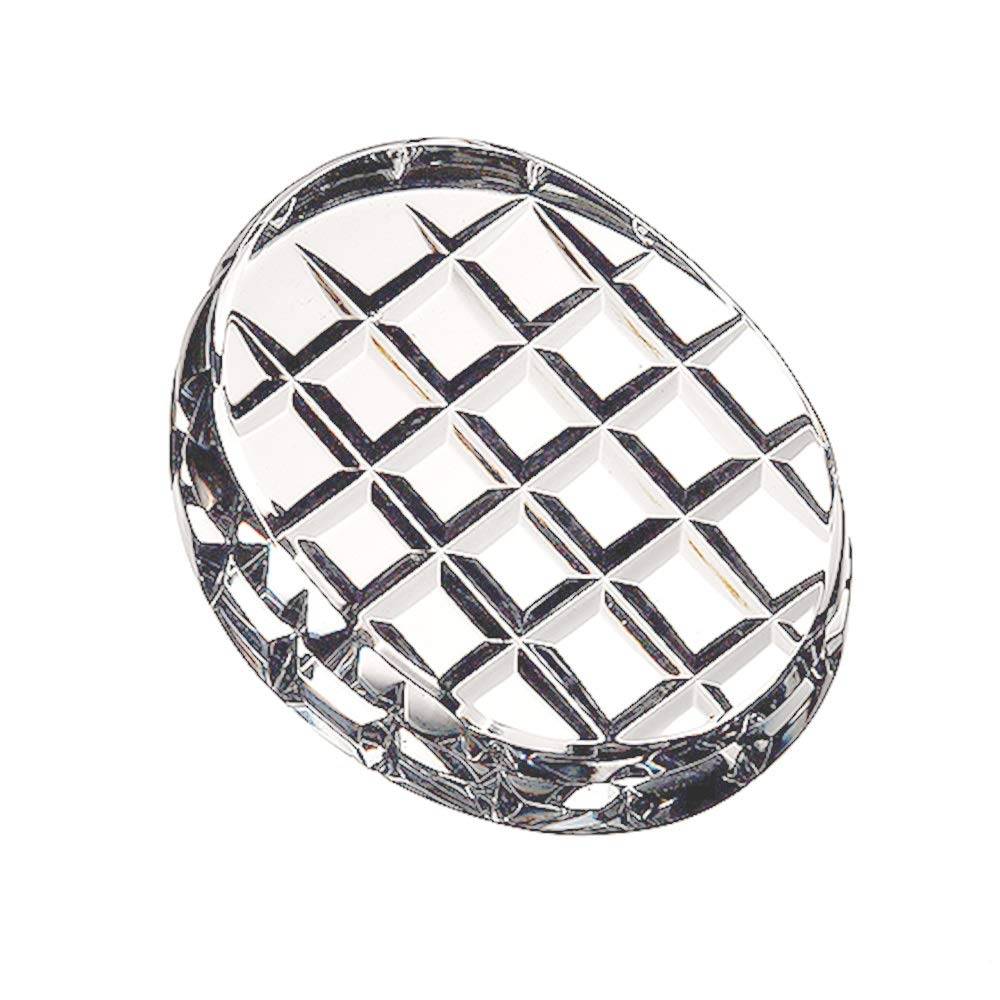 Paperweight - Oval Shaped - Crystal - Home Décor - Handmade - Cut Crystal Bottom - Smooth Clear Top - Desk or Tabletop Ornament - Slanted Top - Beautifully Designed - by Barski - Made in Europe