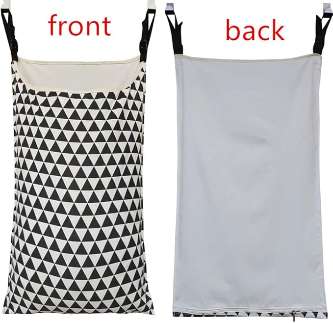 Adjustable Space Saving Door Hanging Laundry Hamper Bag