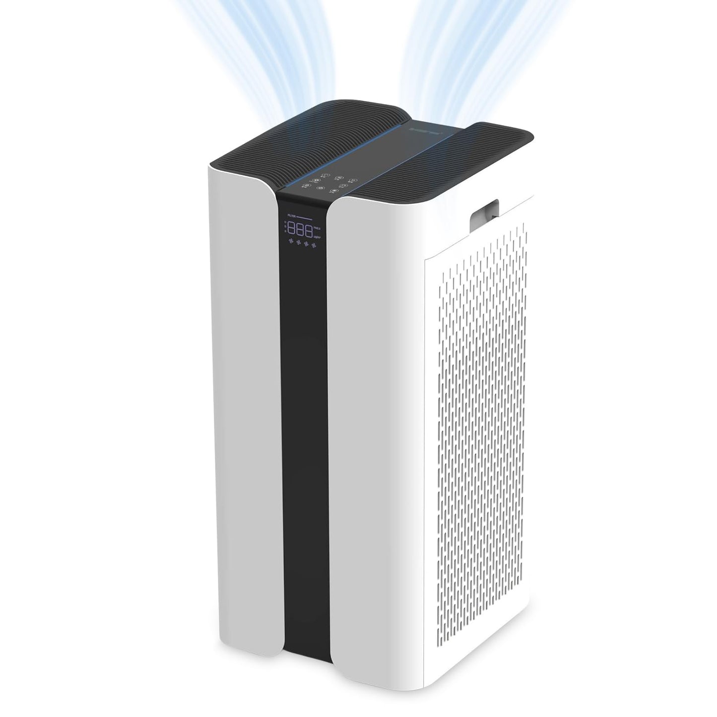 MOUNTO 600 cfm Whole‑Home HEPA Purifier & HEPA500 Commercial Scrubber