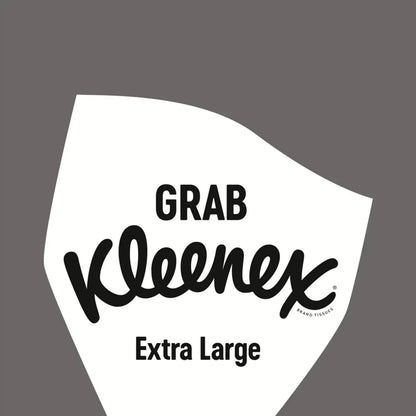 Kleenex Extra Large Facial Tissue for Men 2ply 90 Sheets, Pack of 6