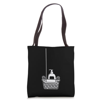 Creepy Lotion Basket True Horror Art Graphics Tote Bag