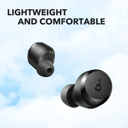 soundcore by Anker A20i True Wireless Earbuds, Bluetooth 5.3, With App for Custom Sound, 28H Long Playtime, Water-Resistant, 2 Mics for Clear Calls, Single Earbud Mode, Compact Design