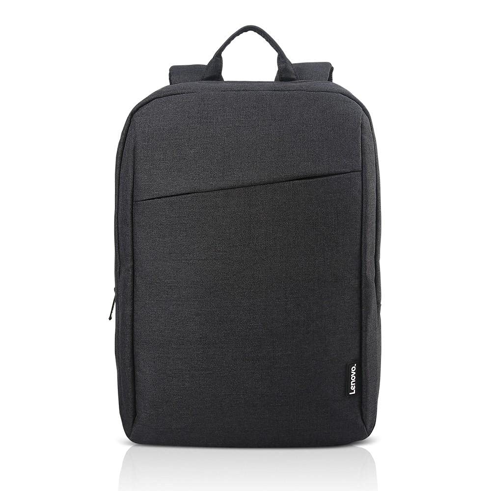 Lenovo Laptop Backpack B210, 15.6-Inch Laptop/Tablet, Durable, Water-Repellent, Lightweight, Clean Design, Sleek for Travel, Business Casual or College, GX40Q17225, Black