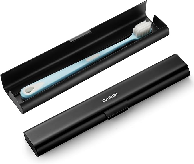 Aluminum Toothbrush Travel Case, Portable Travel Toothbrush Holder, Durable