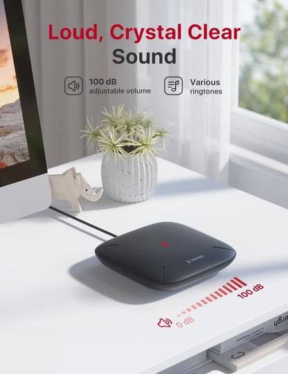 X-Sense Smart Mailbox Alarm, Wireless Long Range Mailbox Alert, Mailbox Sensor with SBS50 Base Station for Delivered Mail, SMA11
