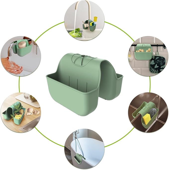 Hanging Silicone Sponge Holder for Kitchen Sink