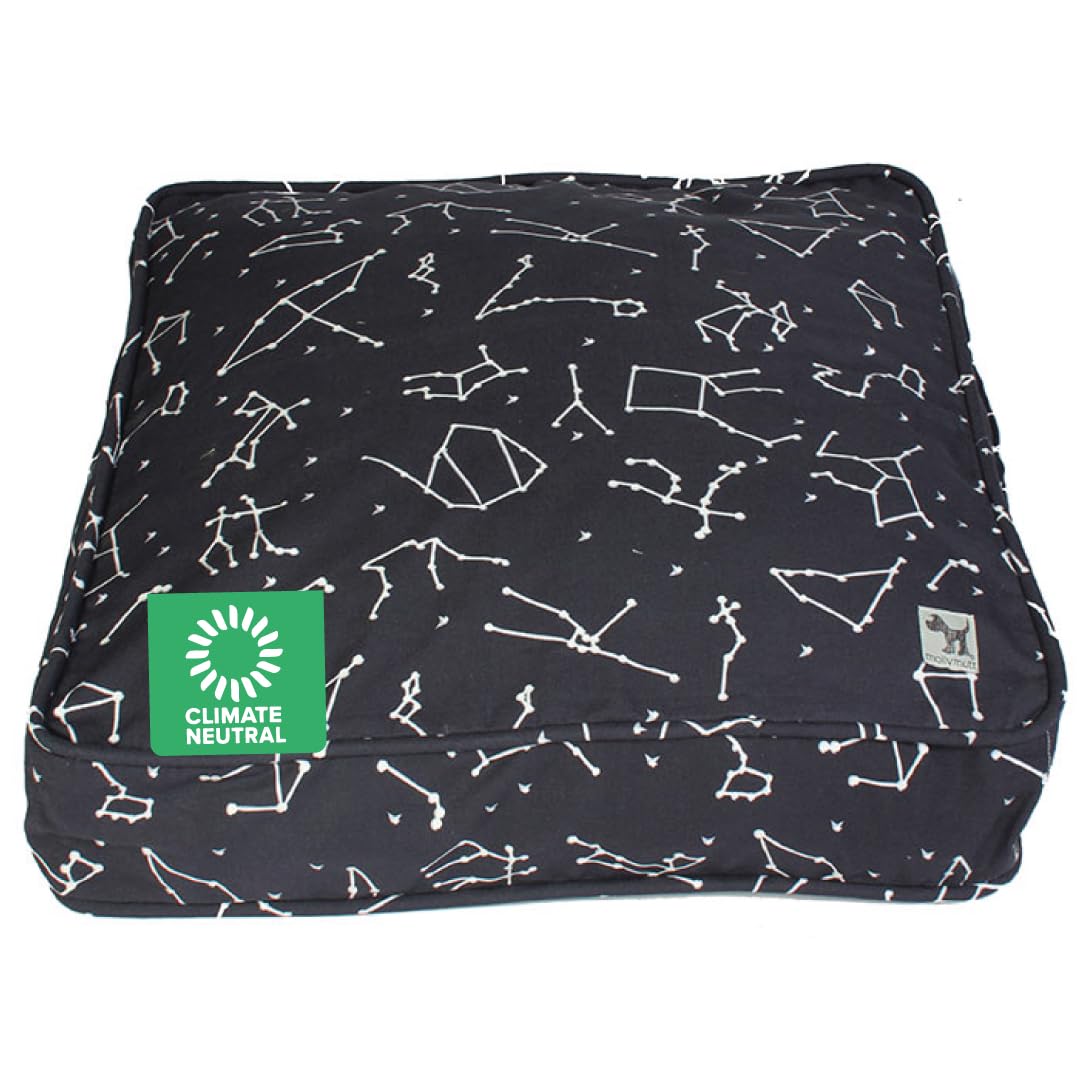 Molly Mutt Medium Large Dog Bed Cover - Calming Puppy Bed - Washable Pet Bed With Removable Cover