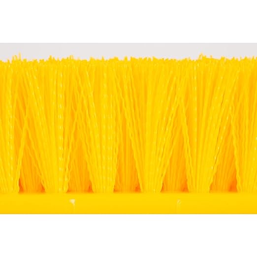 SPARTA Multi-Level Tile Scrub Brush 12" Wide Brush Head, Heavy-Duty Tile