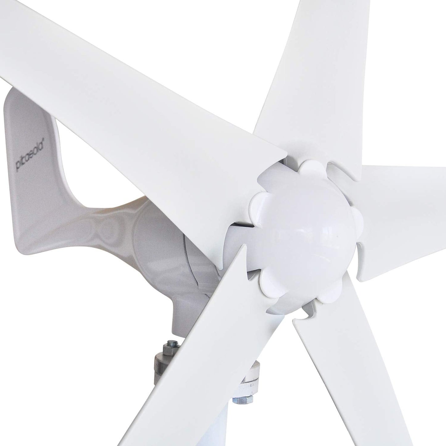 Pikasola Wind Turbine Generator Kit 400W 24V with 5 Blade, Wind Generator Kit with Charge Controller, Wind Power generator for Marine, RV, Home, Windmill Generator Suit for Hybrid Solar Wind System
