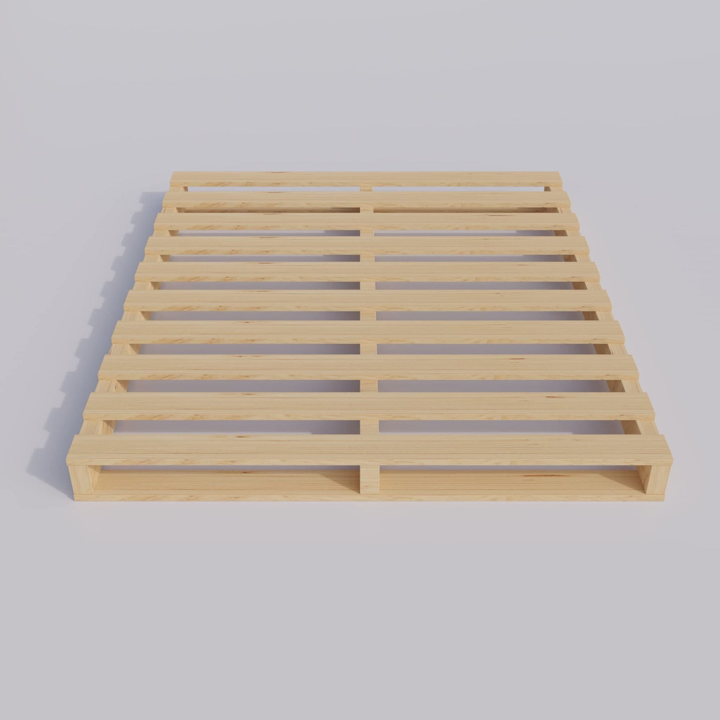 Treaton, Heavy-Duty 2-Way Entry Wooden Pallet – 38x36x5”, Industrial-Grade Hardwood Shipping Pallet, Durable, Reusable, Stackable, Easy to Handle, Commercial Use as a Floor-Pallet, 2 Pack