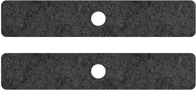 Kitchen Sink Splash Guard 2 PCS 30 Inch Sink Faucet Mat Splash Guard