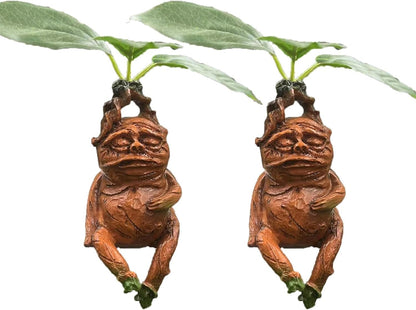 CYMSYWJ Mandrake Resin Statue Plant Funny for Decoration Micro Landscape Ornament for Outdoor Garden, Living Room, Bedroom Decor Magical Figurine Birthday Christmas Halloween Easter Gift