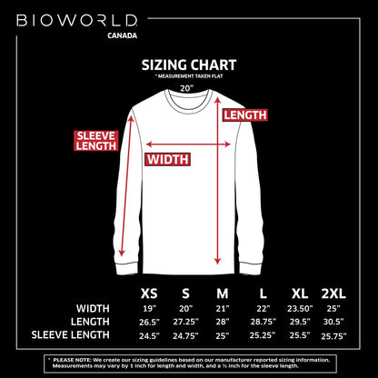 Bioworld ELF Movie Men's Son of a Nutcracker Ugly Christmas Sweater Holiday Knit Pullover (Large) Red