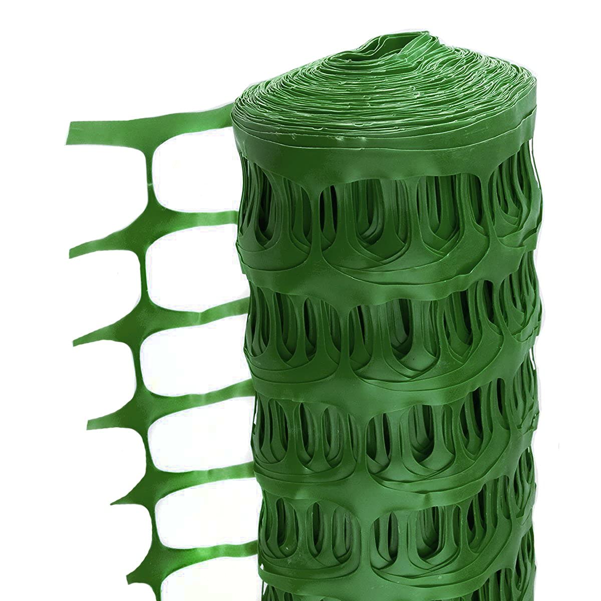 Oypla Heavy Duty Green Safety Barrier Mesh Fencing 1mtr x 15mtr