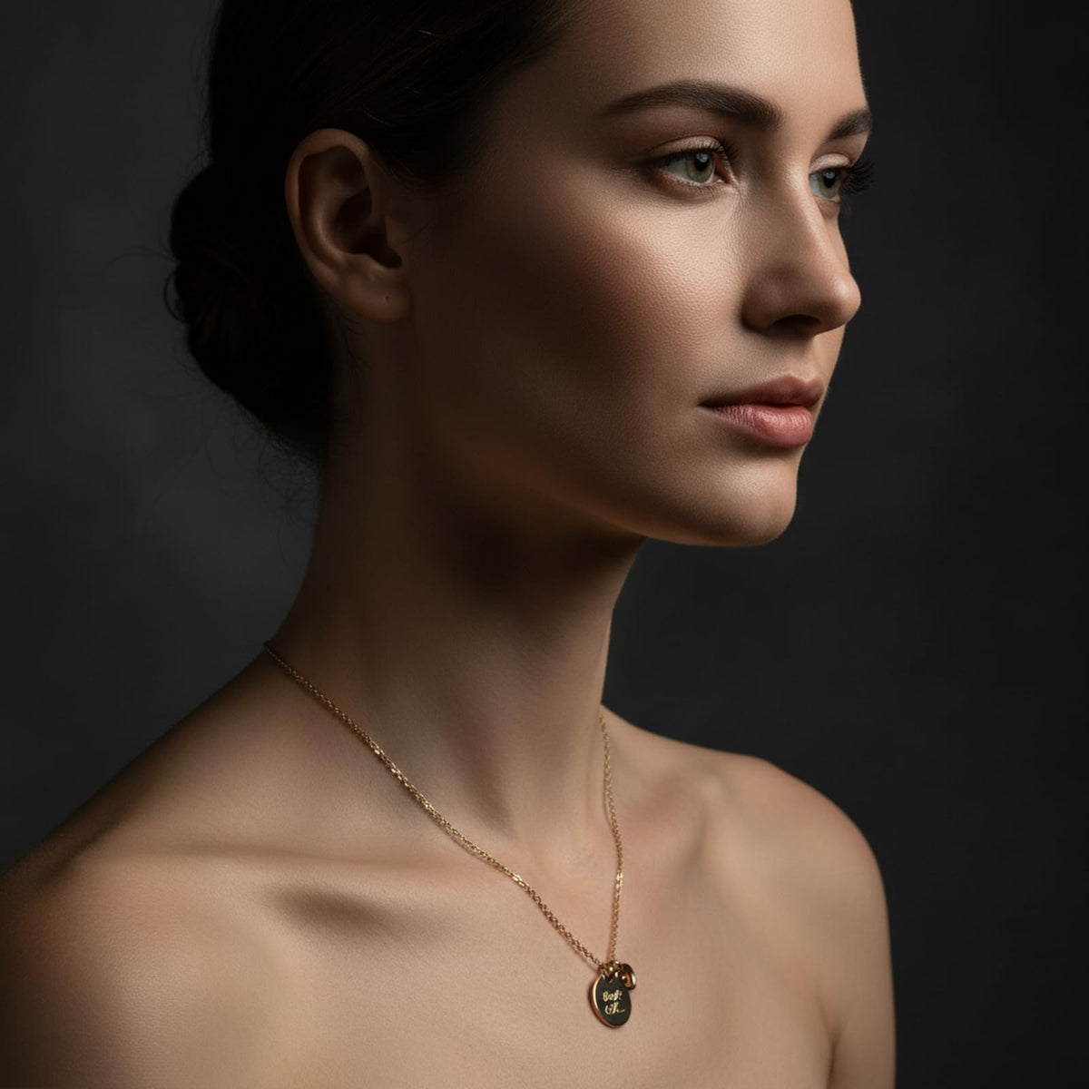 VLIEGEN Mustard Seed Necklace - Stainless Steel Faith Mountain Jewelry for Women & Men styleP