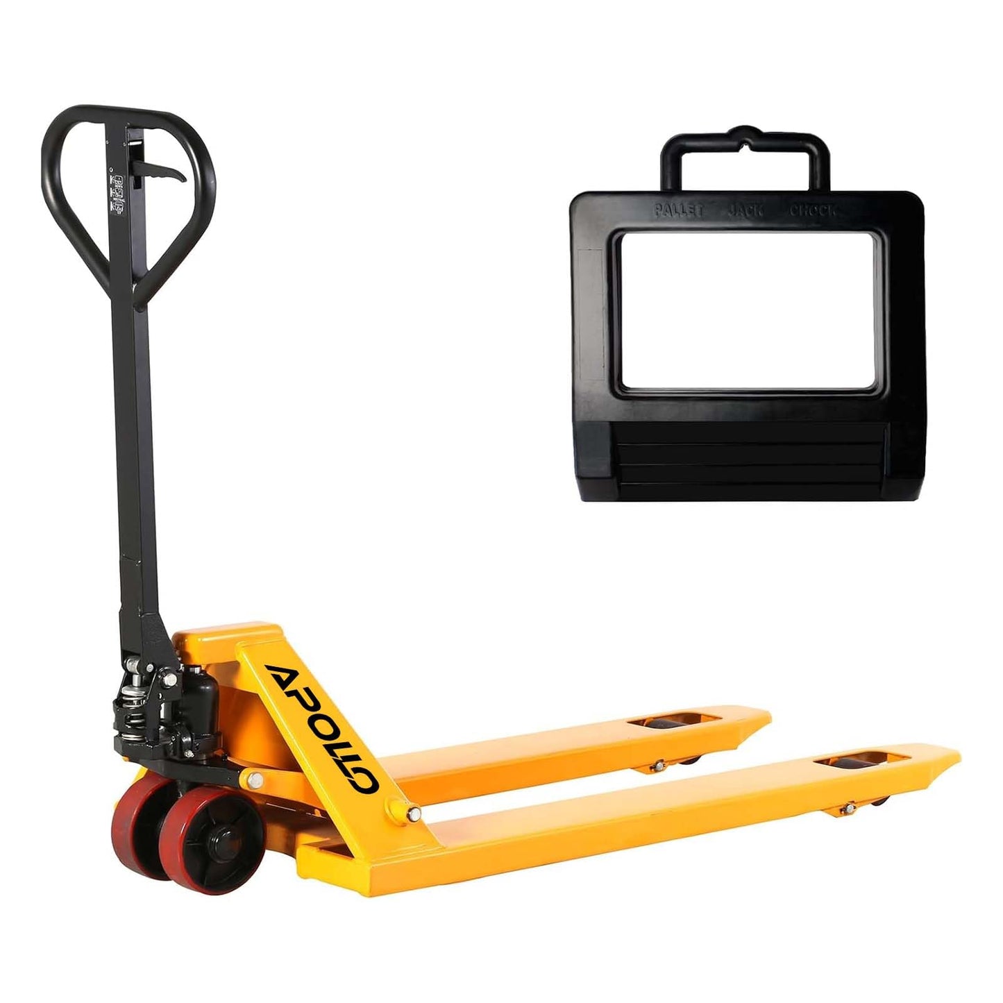 APOLLOLIFT Pallet Truck, Standard Duty Manual Pallet Jack Hand Truck 4400lbs Capacity 48" Lx21 W Fork Size with Extra Stopper