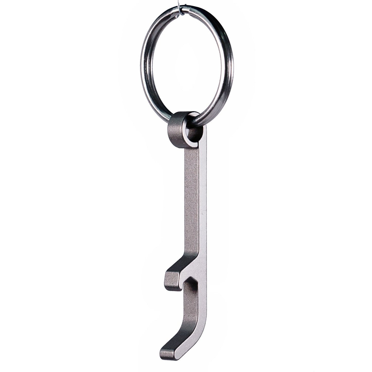 Xthel Titanium Keychain Beer Bottle Opener with Stainless Steel Key Rings（XKBO-901）