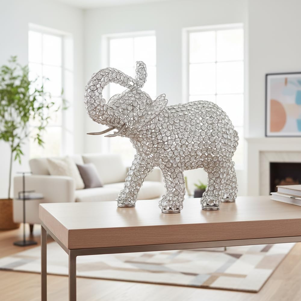 Modern Day Accents Elefante Large Cristal Elephant