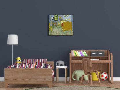 Wieco Art the Bedroom at Arles of Van Gogh Classic Canvas Prints Wall Art Famous Oil Paintings Reproduction for Bathroom Home Office Decorations Abstract Pictures Artwork for Wall Decor