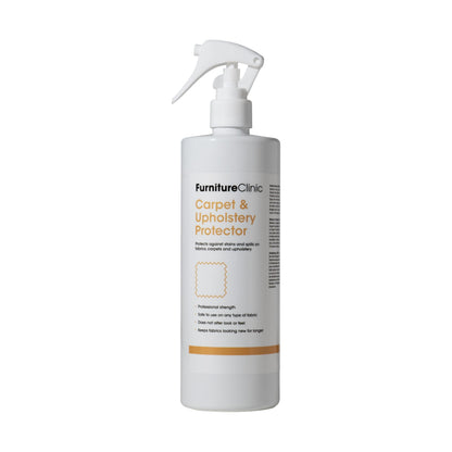 Furniture Clinic Carpet & Upholstery Protector Spray- Repels All Stains and Water - Fabric Protector Spray for Upholstery, Carpets, Sofas, Car Seats, Shoes - 500 ml