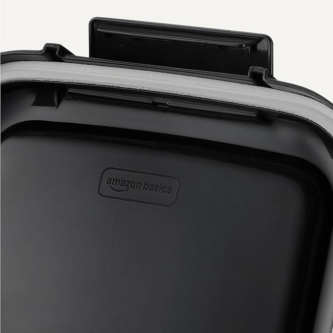Amazon Basics Pet Food Storage Container Set, 30lbs and 10lbs