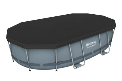 Bestway | Oval Pool Cover for Above Ground Pools, 4.27m x 2.50m, Black