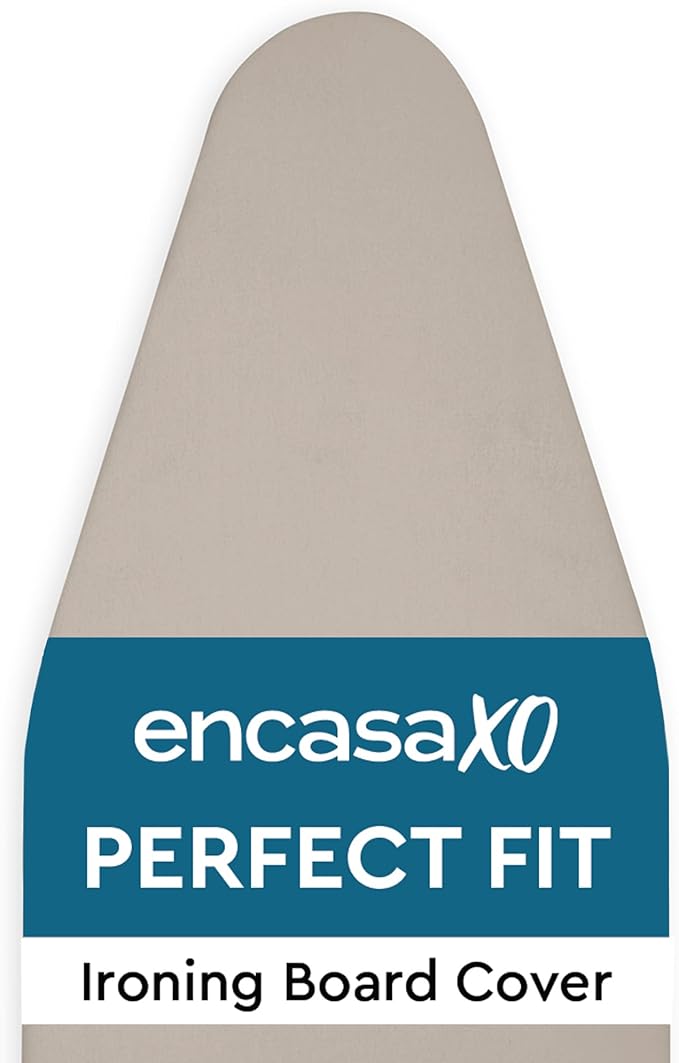 Encasa XO Ironing Board Cover and Pad 28"x12" - 4mm Felt Mini Iron Board Cover