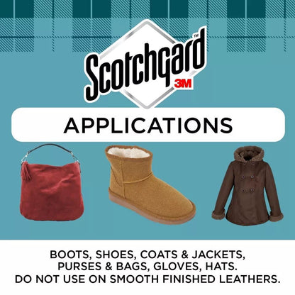 Scotchgard Suede & Nubuck Protector, 1 Can, 300 ml - Water Repellent Spray, Helps Minimize Salt Stains - For Boots, Shoes, Coats, Gloves & More
